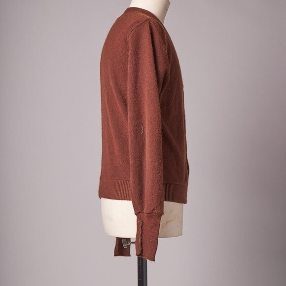 1960s Brown Springfoot Cardigan Sweater - Picture 3 of 11